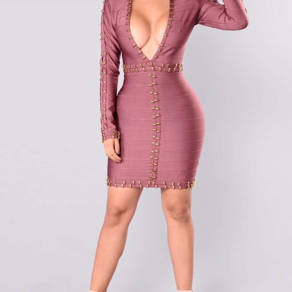 Fashion nova bandage dress